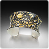 "Girls Gotta have Pearls"...Sterling/24K Cuff