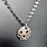 Circles in a Circle 2...pendant on circle chain