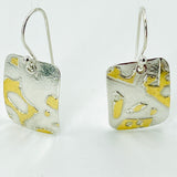 The earrings have been gently domed, adding to the overall design and along with their dangle design allow for movement and a gentle sway as your head moves.