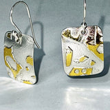 The earrings have been gently domed, adding to the overall design and along with their dangle design allow for movement and a gentle sway as your head moves.