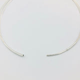 Statement necklace 24K gold on black enamel