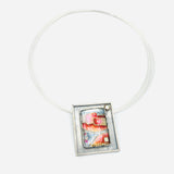 "All Roads Lead Home"...Cloisonné Necklace