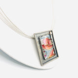 "All Roads Lead Home"...Cloisonné Necklace
