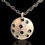 Circles in a Circle...pendant on circle chain