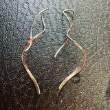 Whisper of Wire...Sterling Silver Dangle Earrings
