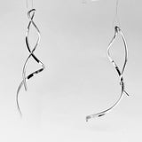 Whisper of Wire...Sterling Silver Dangle Earrings