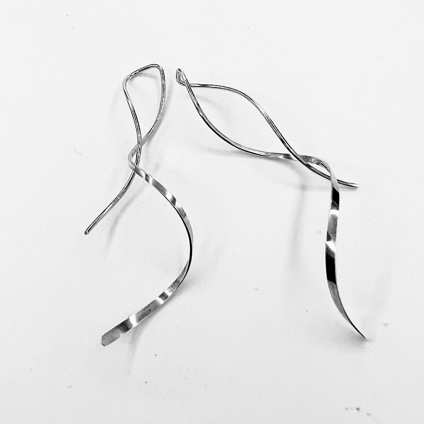Whisper of Wire...Sterling Silver Dangle Earrings