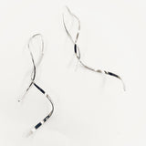 Whisper of Wire...Sterling Silver Dangle Earrings