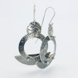 "Industrial Vibe"...Sterling silver dangle earrings