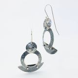 "Industrial Vibe"...Sterling silver dangle earrings