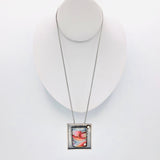 "All Roads Lead Home"...Cloisonné Necklace